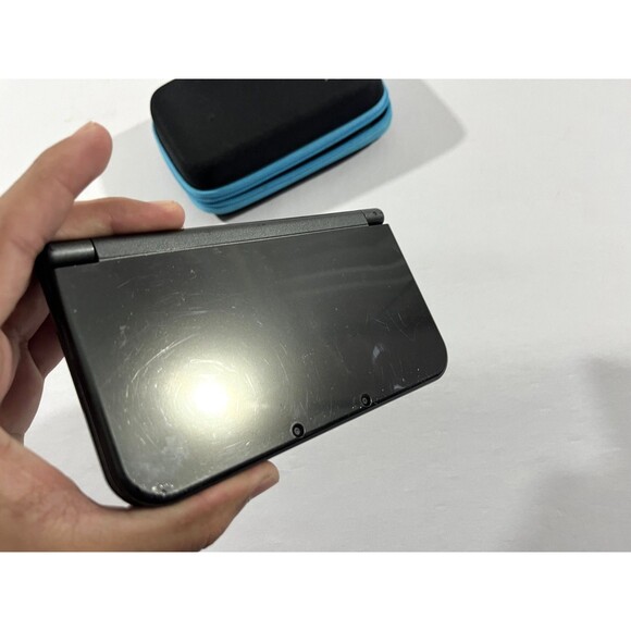 New Nintendo 3DS XL Gray Black Handheld Console US Ver Tested Working w Case - Picture 3 of 12